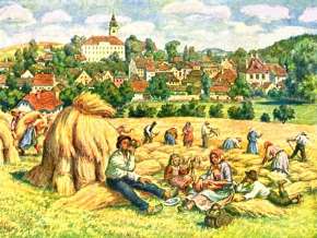 000_Žně_u_Jistebnice_R. Lauda (1925).jpg