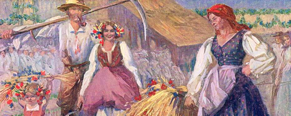 Dožínky, obžínky, dožatá - lidová slavnost na ukončení žatvy