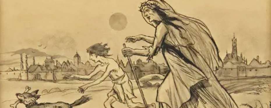 O Polednici, lidové bájné představy a pověry