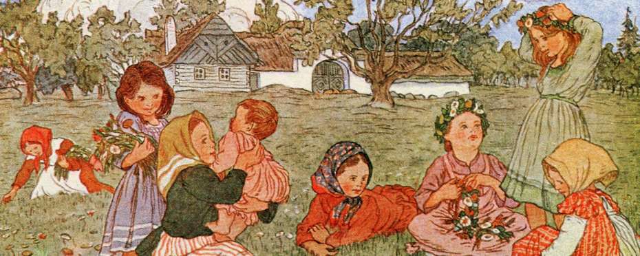 Z rodné chaloupky – O Letnicích, lístečky z dětských let