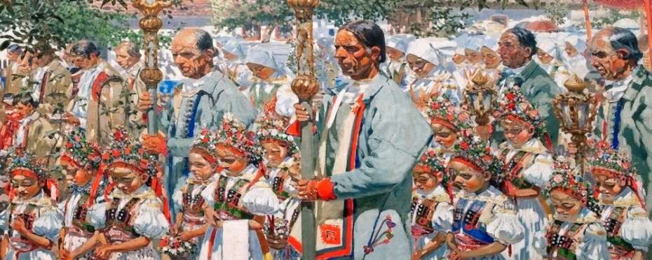 O svátku božího těla - dědeček vypravuje