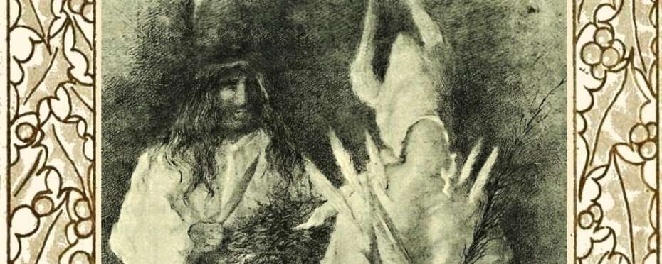 Peruchty na Podřipsku (stalo se kolem roku 1890)