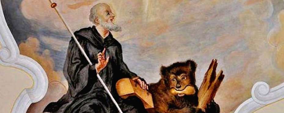 Svaté nebe - sv. Havel a legenda o medvědovi