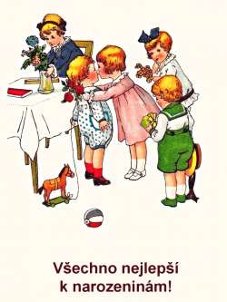 Blahopřání k narozeninám