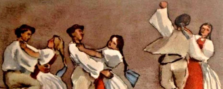 O ženském právu na sv. Kateřinu, obrázek z Chotěbořska - dědeček vypravuje