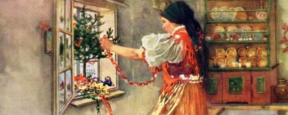 Vánoční stromeček v Čechách, historie lidové tradice