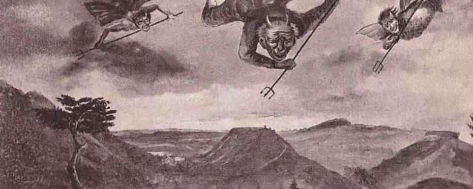 Svatojánská noc, zlaté kapradí a pověst o pokladu