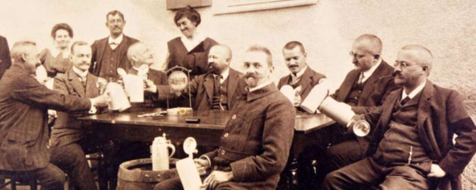 Pochovávání Bakchuse, Bachuse v pivovaru u Turmů, 1876