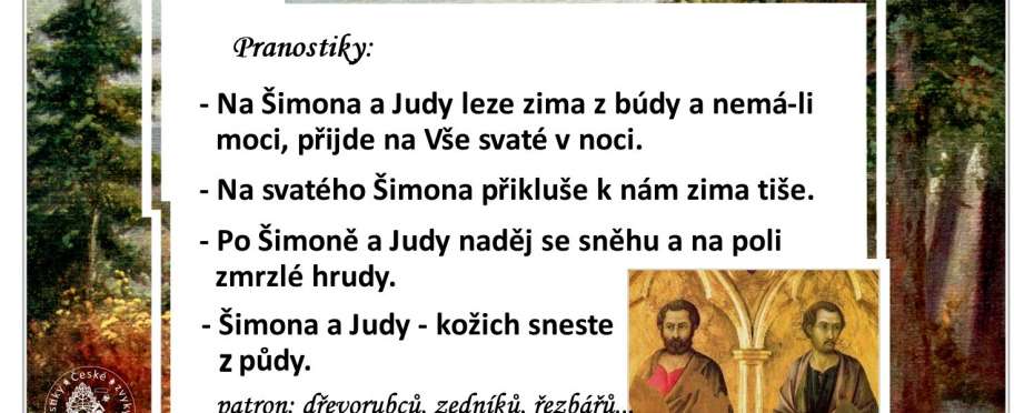 Pranostiky na den 28. 10.