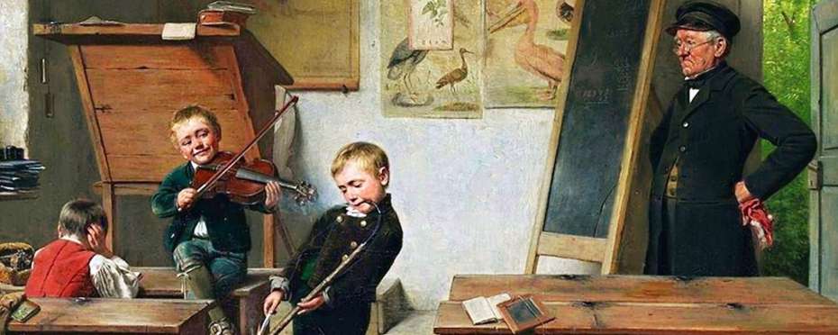 Den učitelů a krátká učitelská historie