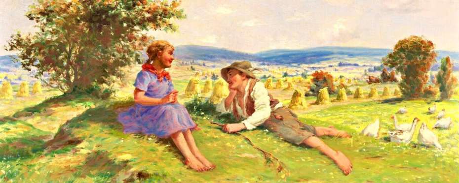 Koncem žní - Na sv. Vavřince, úryvek z knihy Rok na vsi