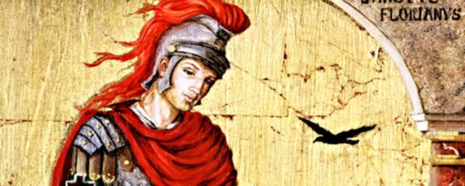 Svaté nebe - sv. Florián, legenda (patron všech hasičů)