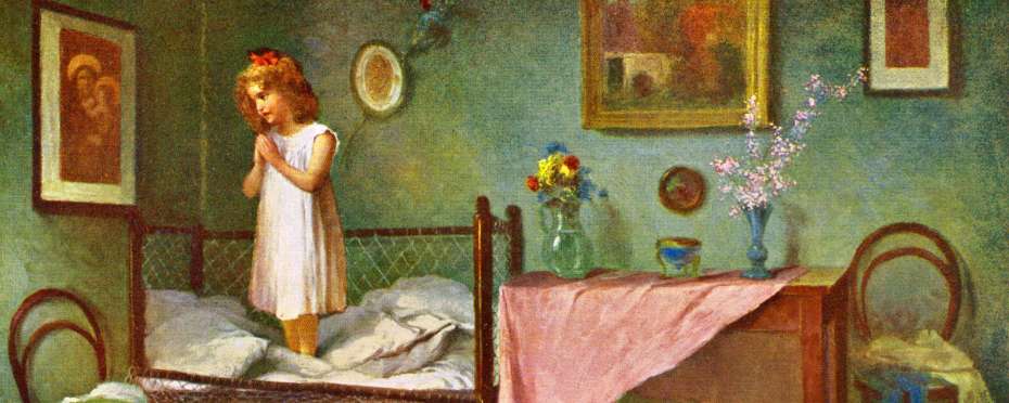 Modlitba dětí ke strážnému andělu