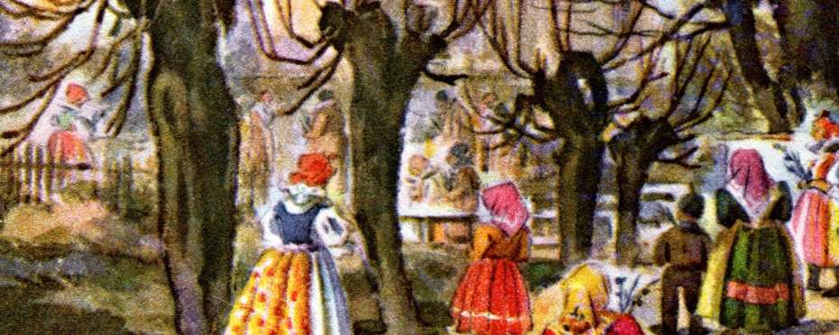 Šestá postní neděle - Květná, (Palmarum), lidové zvyky a tradice