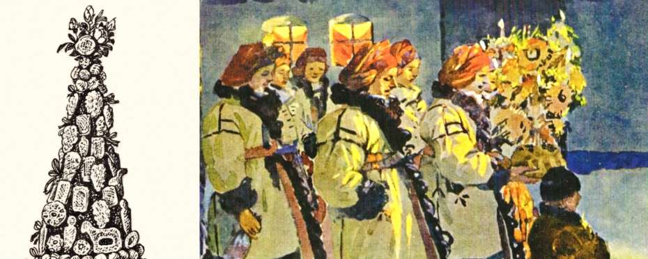 Novoroční koláčová slavnost - střídání služeb a vagace