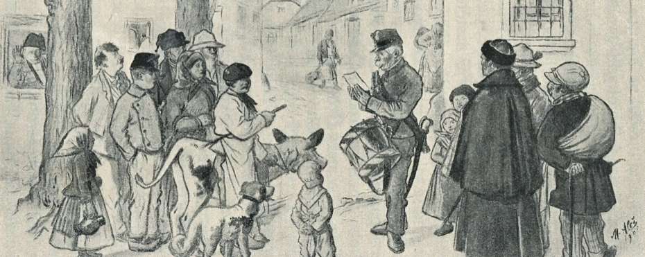 Obecní hlásný, obecní strážník