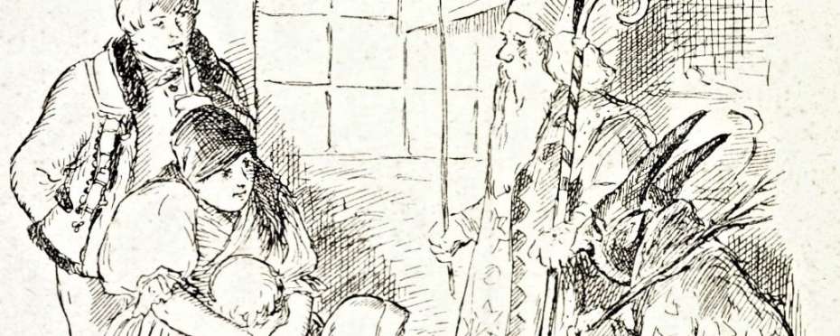 O svatém Mikuláši a nadělování do punčoch - pradědeček vypravuje (stalo se kolem roku 1898)