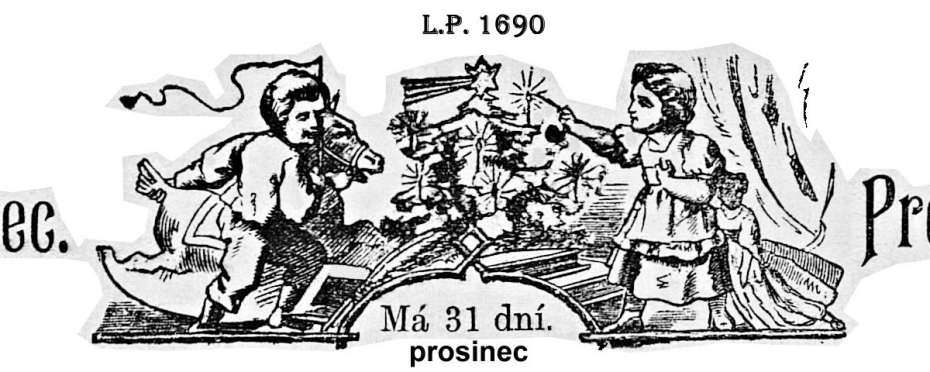 Rady na prosinec z roku 1690