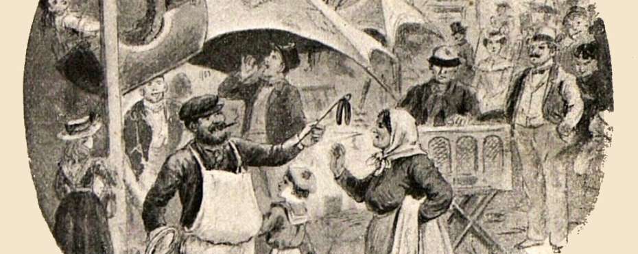 O pražských poutích – hlučící nástroje a čamburina