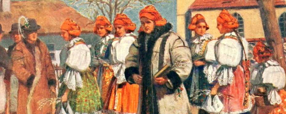 O velikonočním týdnu na venkově – Květná neděle