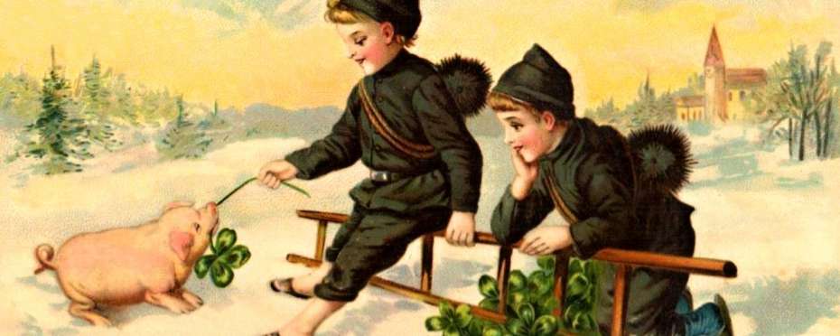 Symboly štěstí - kominík, chytněte se za knoflík