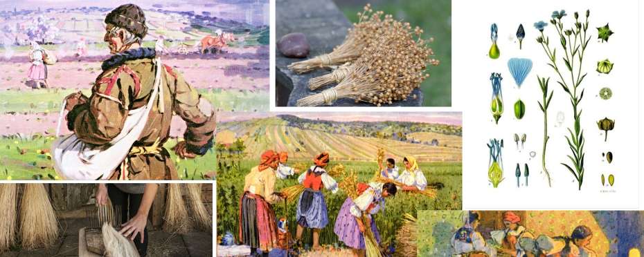 O pěstování lnu, lidové zvyky a pověry