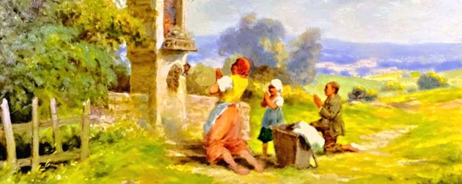 Panna Marie „kořenná“, lidové zvyky a pověry