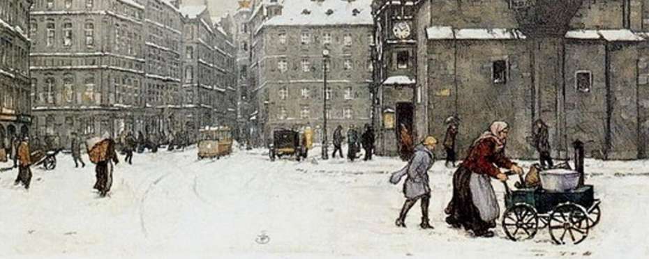 O staropražských Vánocích – pečené kaštany „Marroni, marroni!“