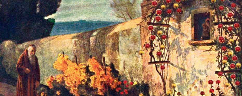 O růžovém keři, pověst o Uherském Brodu