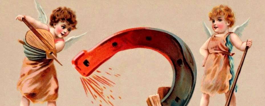 Symboly štěstí - podkova, magická moc železa