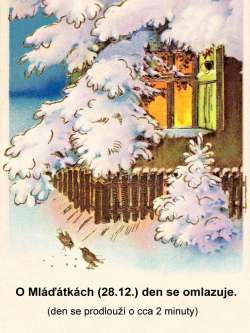 O mláďátkách den se omlazuje