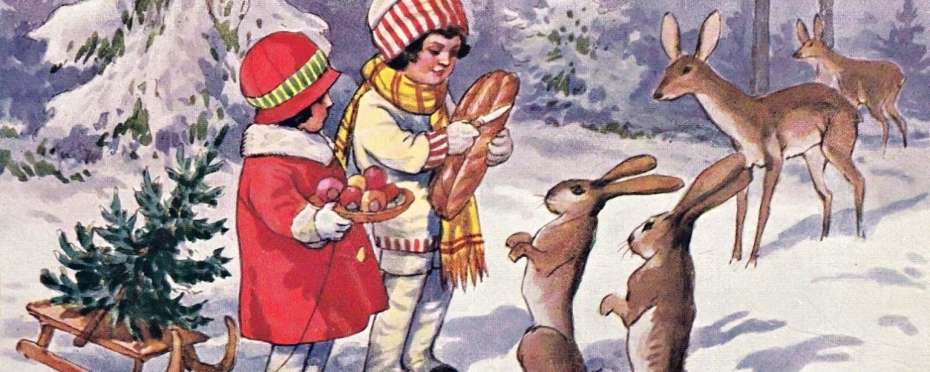 Tradice vánočních pohlednic vznikla v Anglii, v roce 1843