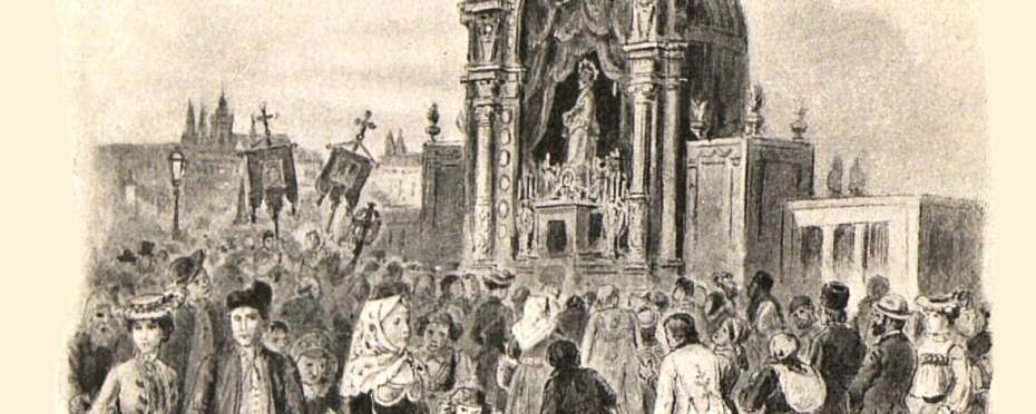 Pouť Svatojanská, báseň